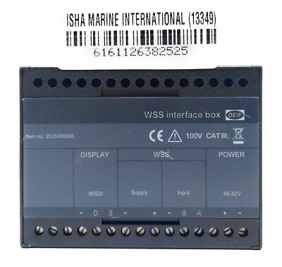 Deif 2035000006 Wss Interface Kiste 13349