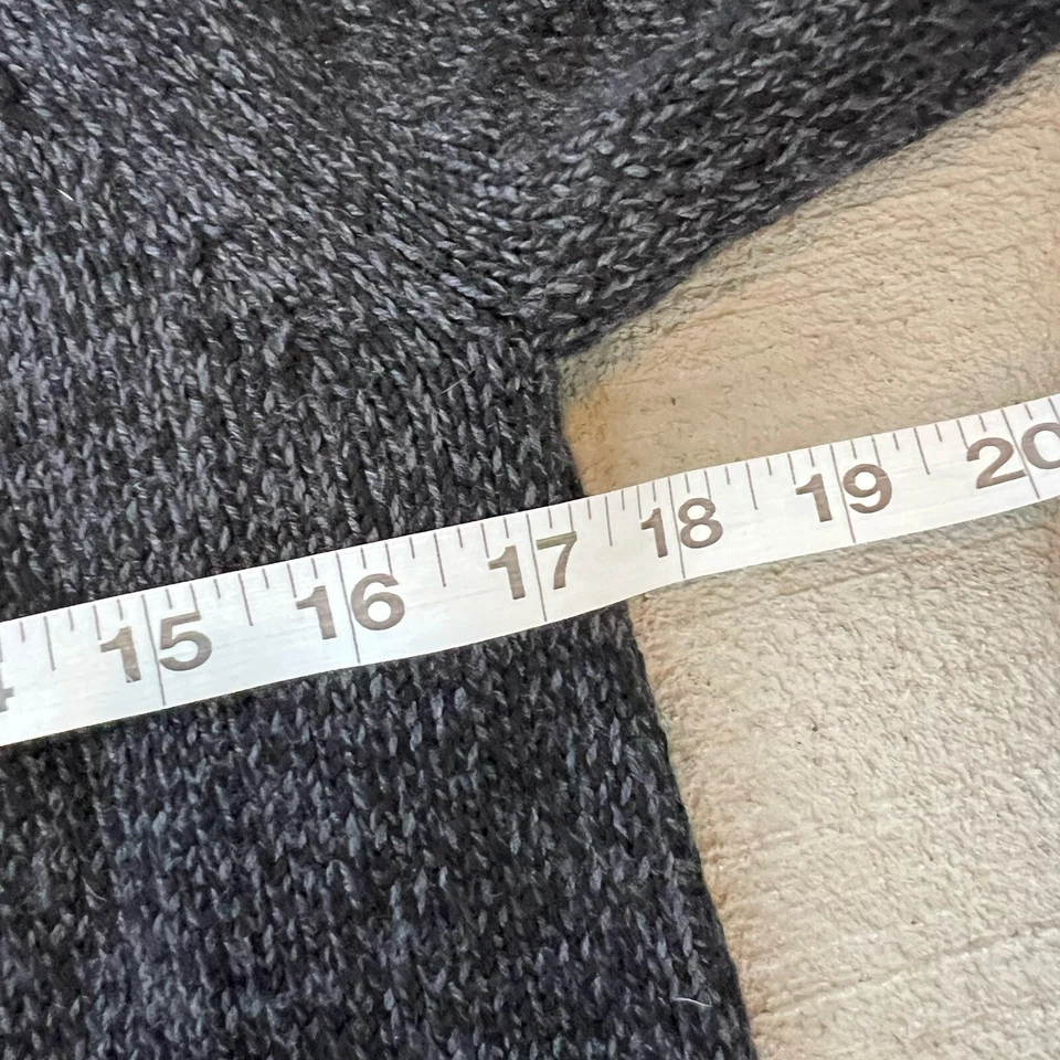 Chaqueta Icebreaker Hombre Lana Merino Cremallera Completa Gris Oscuro Talla S Foto 4 de 4