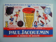 BUVARD PUBLICITAIRE ANCIEN / MOUTARDE PAUL JACQUEMIN N° 2