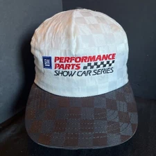 Vintage GM General Motors Performance Parts Show Cars Series NASCAR Hat USA