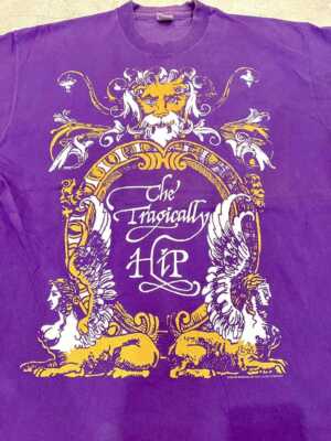 1994 The Tragically Hip World Tour Short Sleeve Size S to 5XL Shirt CO016