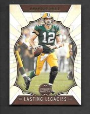 AARON RODGERS 2019 PANINI LEGACY LASTING LEGACIES #LL-AR GREEN BAY PACKERS