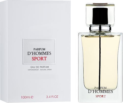 Parfum D'Homme Sport for Men Eau de Parfum Spray 3.4 oz - Picture 1 of 1