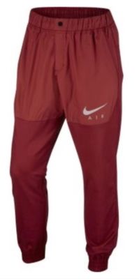 Mens Nike Air Woven Jogger Slim Fit Active Pants 832204-674 Red