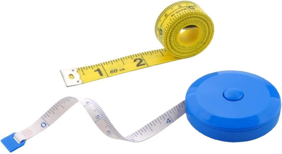 2PCS Measuring Tape Soft Tape Measure for Body Sewing Fabric Tailor Cloth  Craft