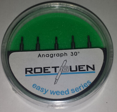 Original Roetguen Anagraph 30° Vinyl Cutter Plotter Blades