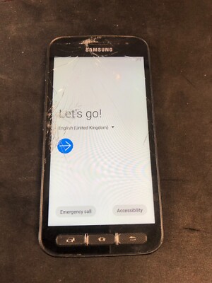 Samsung Galaxy XCover SM-G390F 16GB (Unlocked) Black LCD Cracked  UK