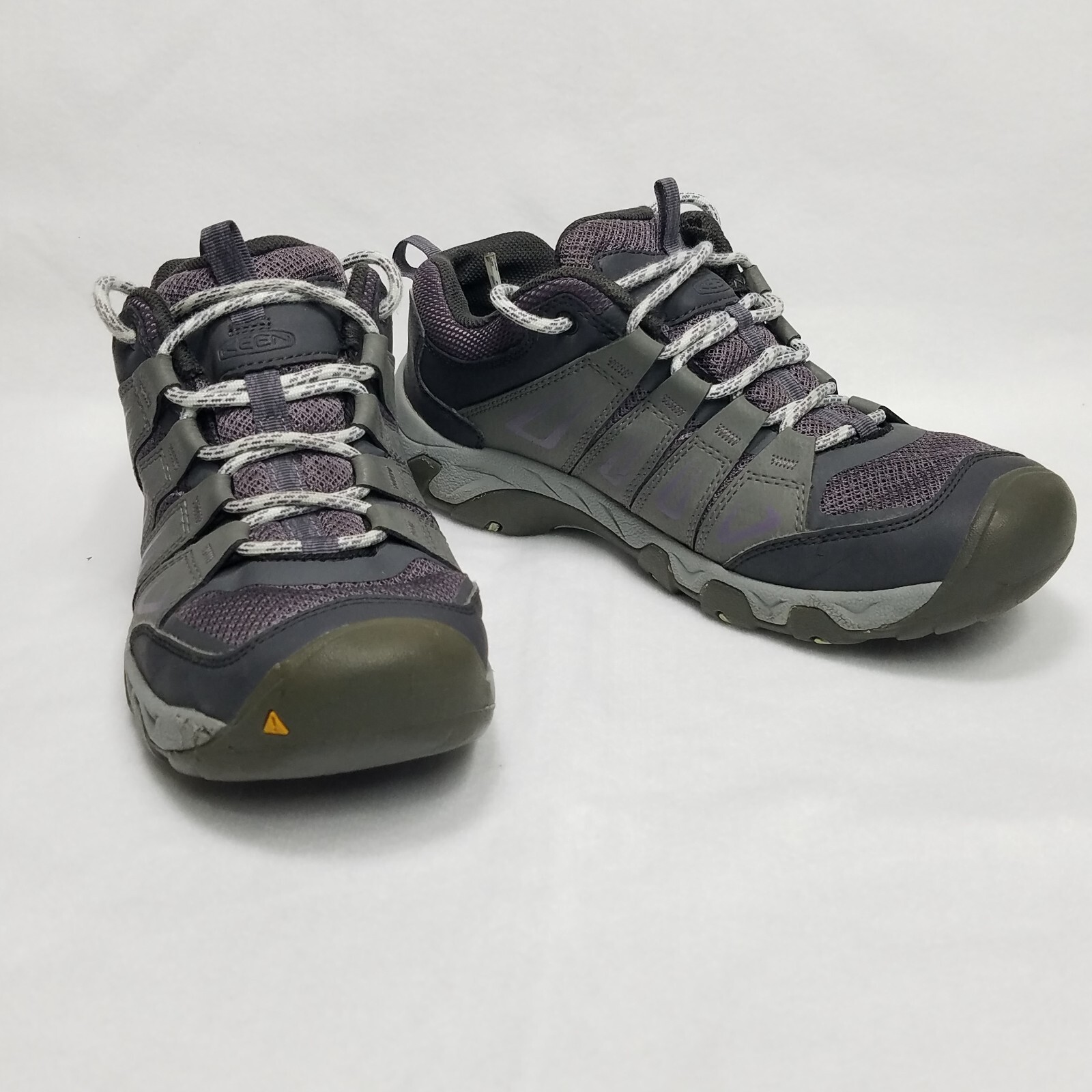 Scarpe da trekking Keen Oakridge da donna taglia 10 grigie stivali da trail outdoor
