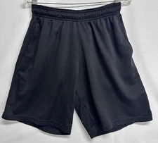 Russell Athletic Men's Dri-Power 360 Workout Shorts Black Size M Inseam 8"