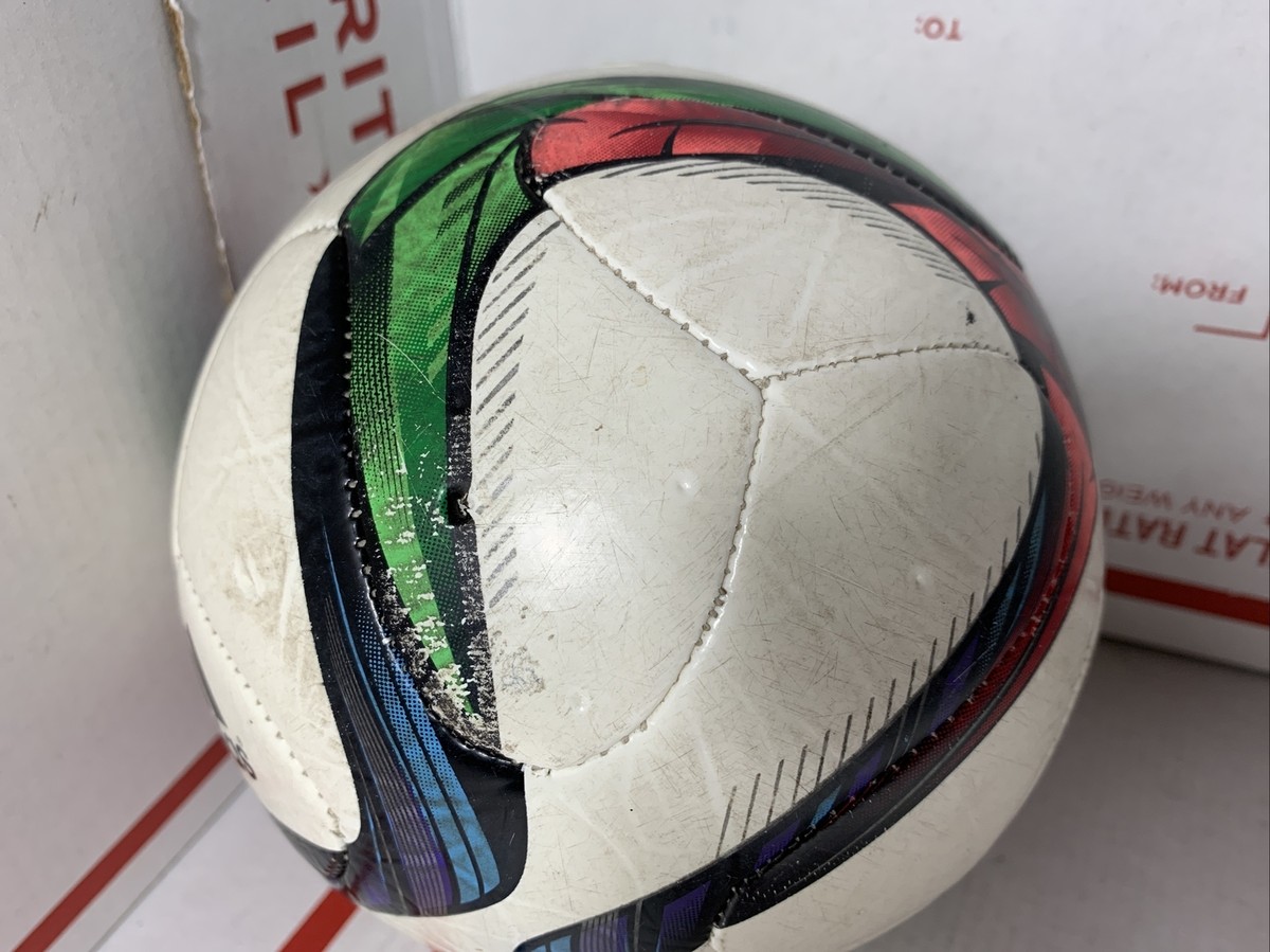 USED ADIDAS CONEXT 15 OFFICIAL MINI SIZE 1 Soccer Match BALL
