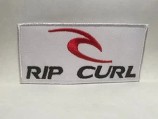 RIP CURL   NEW  EMBROIDERED  IRON ON  PATCH DIFFERENT STYLES