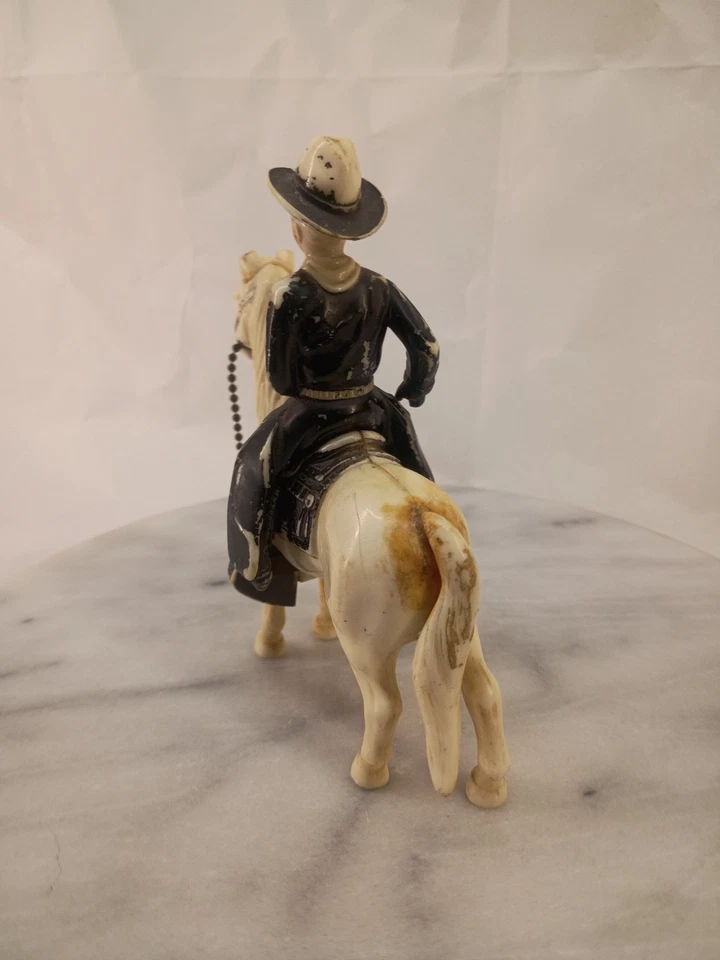Ideal Hopalong Cassidy & Horse Topper con riendas sombrero de colección  Foto 3 de 4