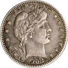 1908-D Barber Quarter