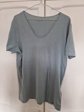Image of AllSaints Men's T-Shirt Light Blue Size M New No Lables