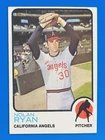 1973 TOPPS BASEBALL #220 NOLAN RYAN (HOF) CALIFORNIA ANGELS EX-MT CONDITION.