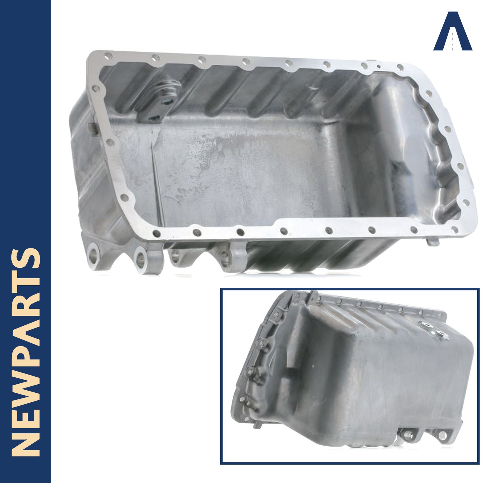 Carter d'huile pour Berlingo et Partner 2.0 HDi et 1.9 D en aluminium robuste 0301H9