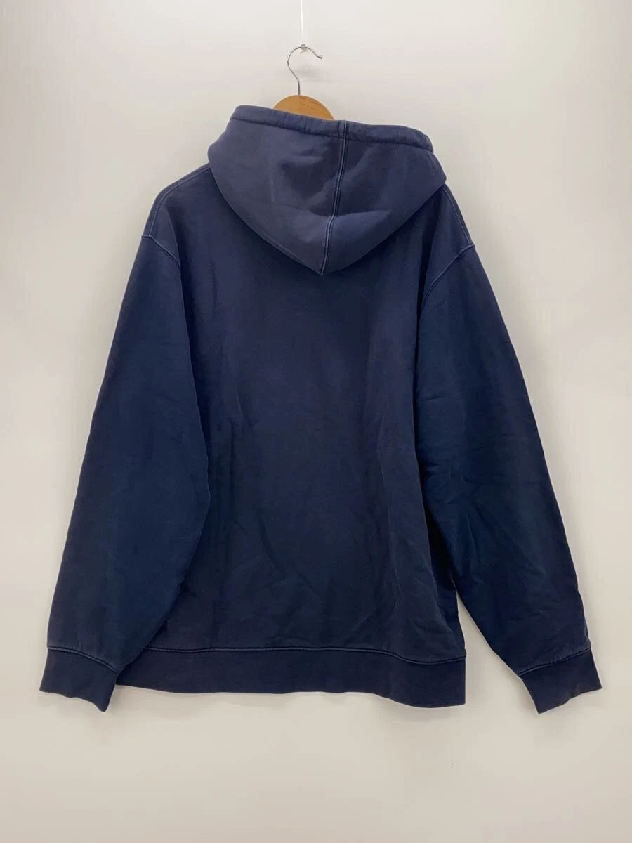 Felpa con cappuccio Supreme LACOSTE XL Cotone NVY SH1861 usata