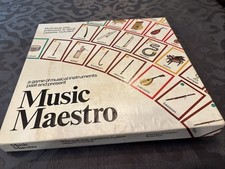 Vintage 1982 Music Maestro Game Aristoplay Educational Home School 100 COMPLETE