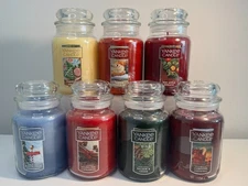 Yankee Candle Large Jar 22oz – Fall & Holiday Scents **YOU PICK**
