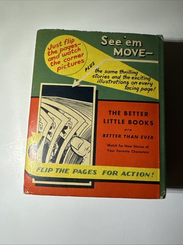 Speed Douglas and the Mole Gang 1941 Big Better Little Book Vintage Whitman - Imagen 2 de 19