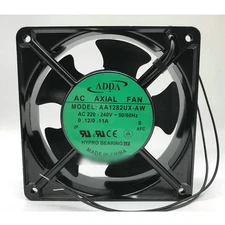 New ADDA AA1282UX-AW AC220-240V 0.12/0.11A Aluminum frame AC fan#QW