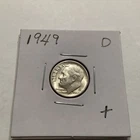 1949 D Roosevelt Dime ￼ Exact Coin Shown ￼