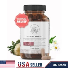 Happy Mammoth Hormone Harmony Natural Hormonal Support for Women 72 Capsules