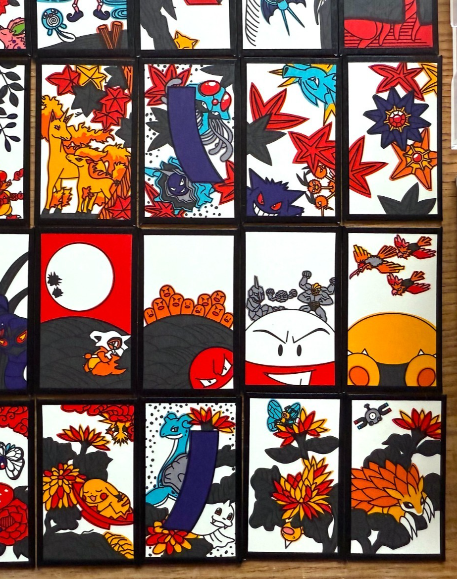 Pokemon Hanafuda Playing Card Pikachu Nintendo Limited Edition