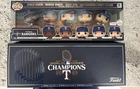 Funko Pop! MLB Texas Rangers World Series Champions 2023 5-Pack Fanatics 💎