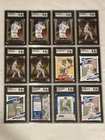 Lot Of (24) Clayton Kershaw Topps Panini Donruss Chronicles Mosaic SGC 9 - 9.5