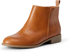 Girls Ankle Boots with Zipper