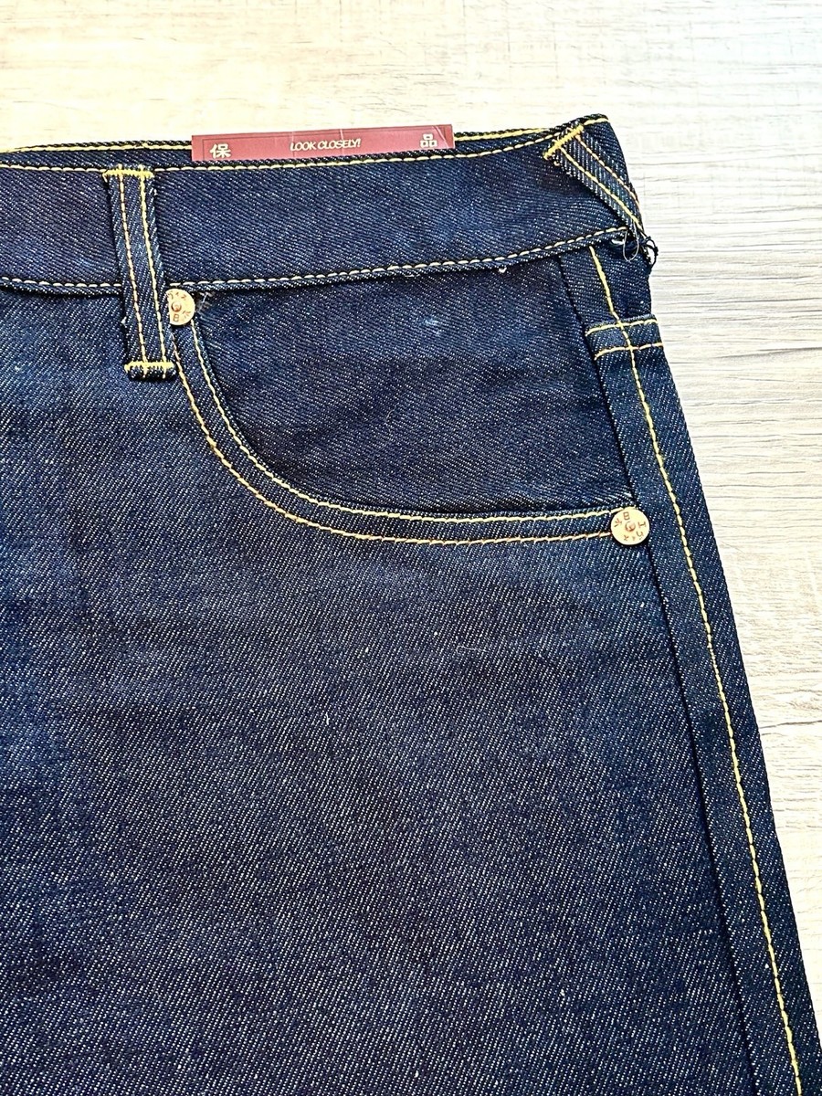 Evisu Genes Private Stock Selvedge Denim Jeans W40/ L34