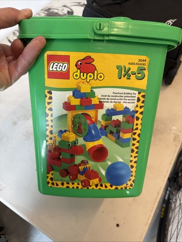 LEGO Duplo Tote #3049 Preschool Building Toy 78 Pieces Vintage 2002 - Picture 3 of 9