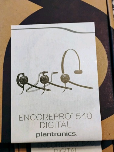 4 jeux de casque convertible HP Poly EncorePro 540 avec déconnexion rapide - Photo 2/2