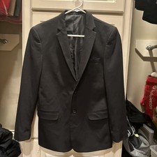 Boys Calvin Klein Blazer Coat Jacket Size 28 Black