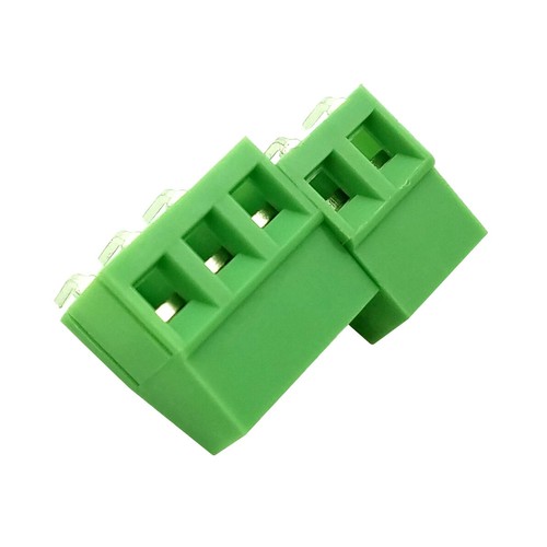 50Pcs KF128R 5.0mm 2P 3P RIGHT ANGLE PCB SCREW TERMINAL BLOCKS DG128R MKDSFW 1,5 - Picture 2 of 9