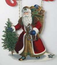 Christmas Door Hanging Decoration Wall  Merry Christmas Decoration Santa