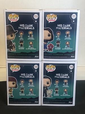 Funko Pop His Dark Materials Lot 1108,1109,1110,1111 NIB | eBay