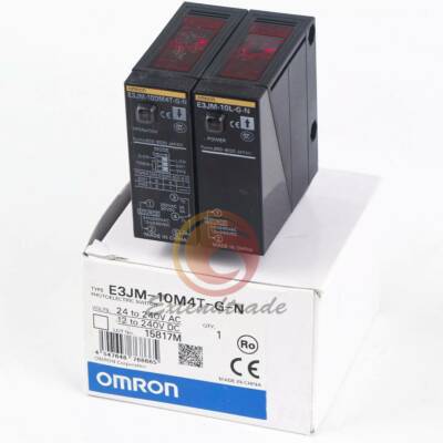 Omron Neu Lichtschranke E3JM-10M4T-G-N E3JM-10L-G-N