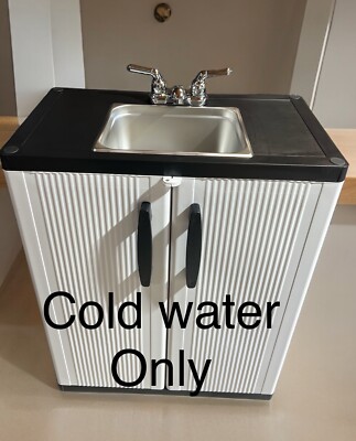 Portable Handwash Sink Self Contained - Cold Water Only - 110V