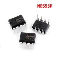10 Pcs NE555P NE555 DIP-8 High Precision Timers IC chip Programming Oscillator