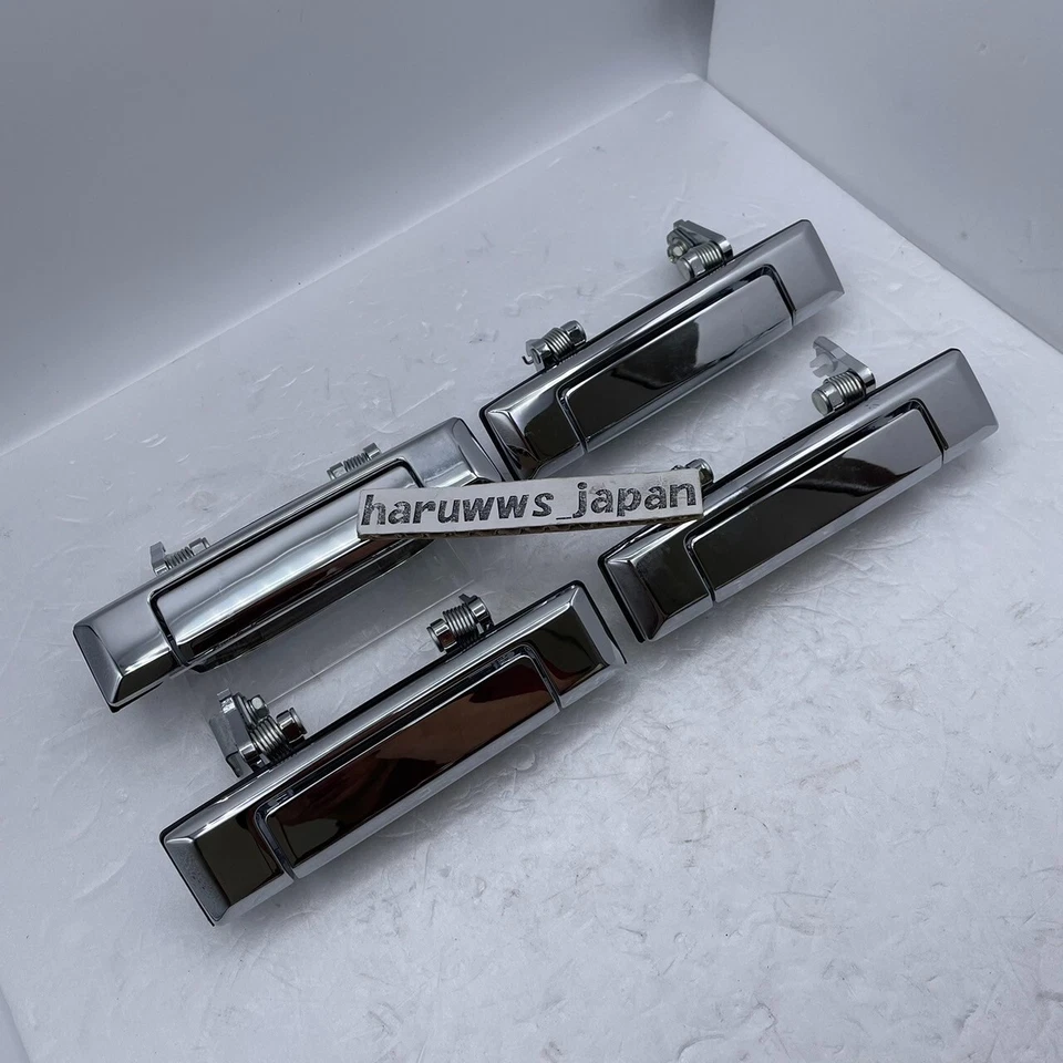 Kit de manijas exteriores de puerta delantera trasera genuina TOYOTA 85-90 LAND CRUISER RH LH OEM Foto 3 de 4