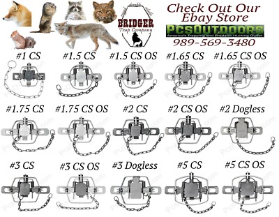 Spring Trap Size What Size Foothold For Coyote _ Jaws and Sizes of Foothold Traps – FMXR