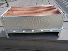 Vintage KINGSFORD Small Charcoal Grill 1950's Era RARE