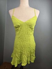 FOREVER 21 Size Small Women's Neon Green Summer Dress Short