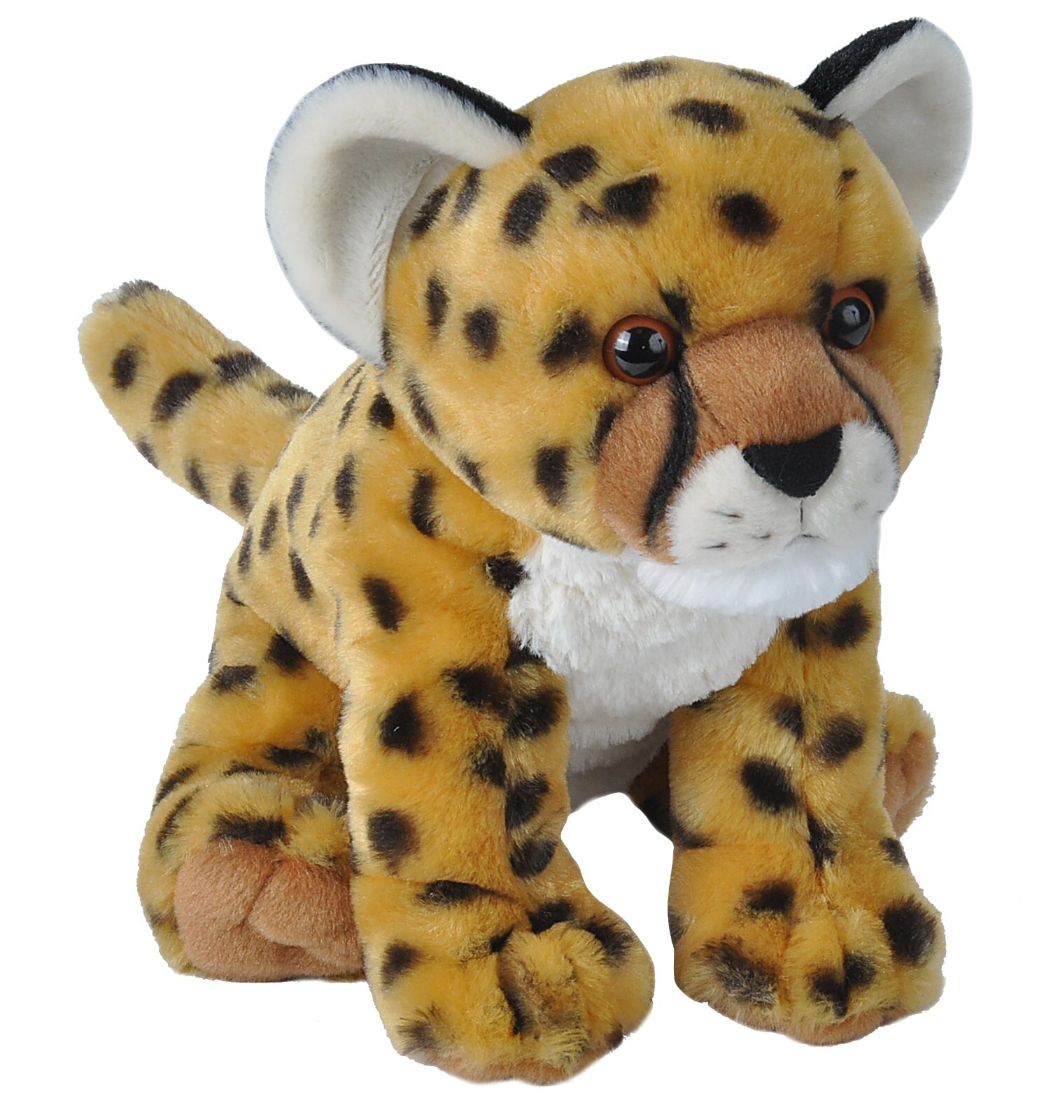 30cm CHEETAH CUB SOFT TEDDY BEAR TOY WILD REPUBLIC CUDDLEKINS PLUSH CUDDLY