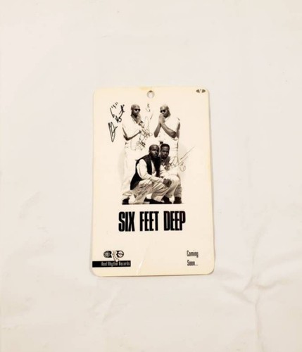 Vintage 1994 Six Feet Deep Freaknik Atlanta Concert Pass Freaknik Pass