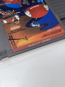 Rally Bike -- NES Nintendo Original Classic Authentic Game TESTED GUARANTEED