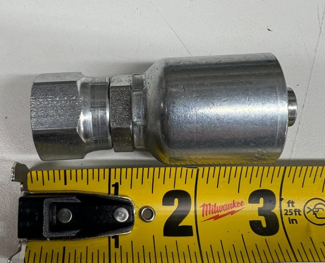 Lot De 8 Raccords Hydrauliques PARKER 1JC43-6-4 - 1/4" X 3/8" Femelle Seal-Lok