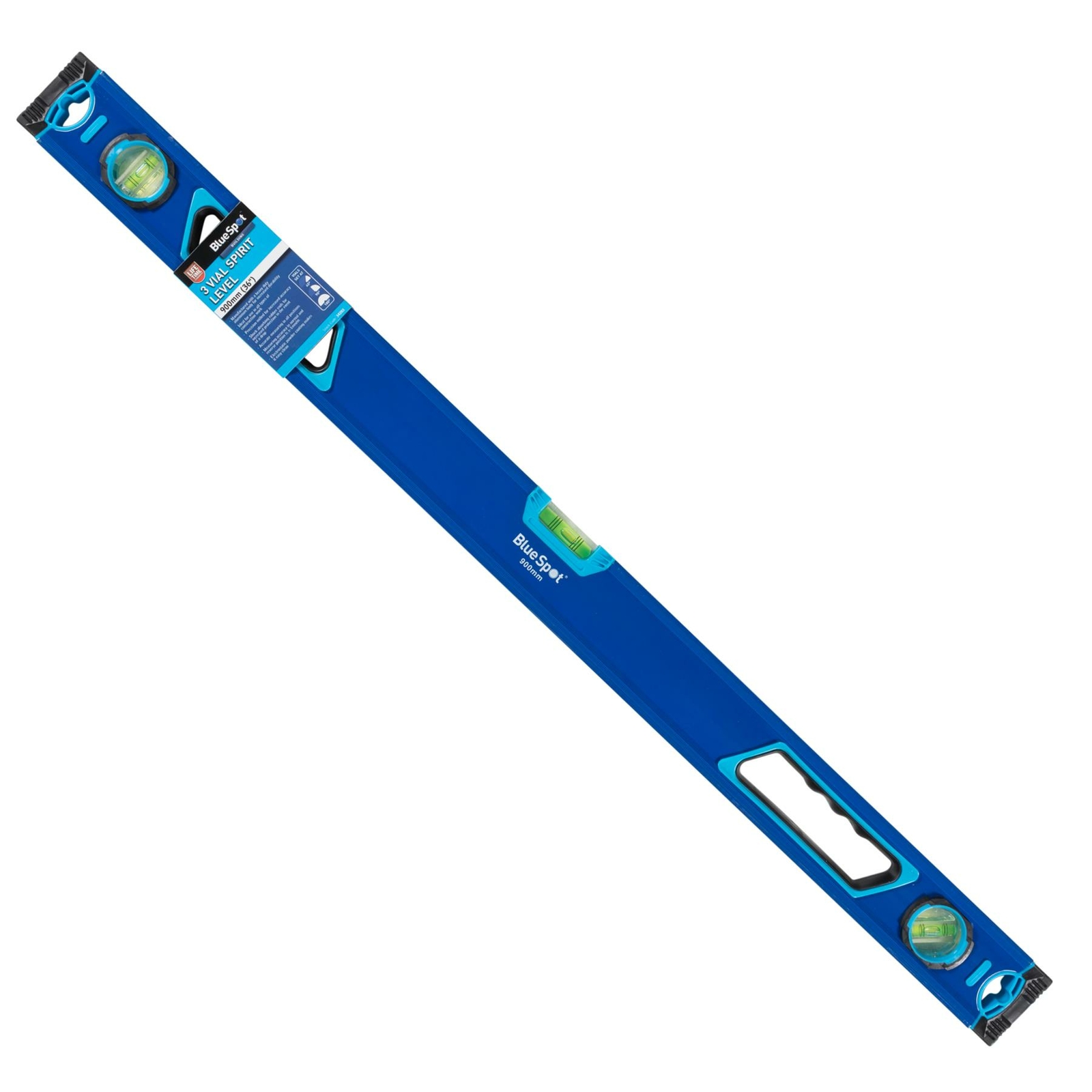 Bluespot Spirit Level Trade Box Tool Builders & DIY Vial 900mm 36"" 90cm